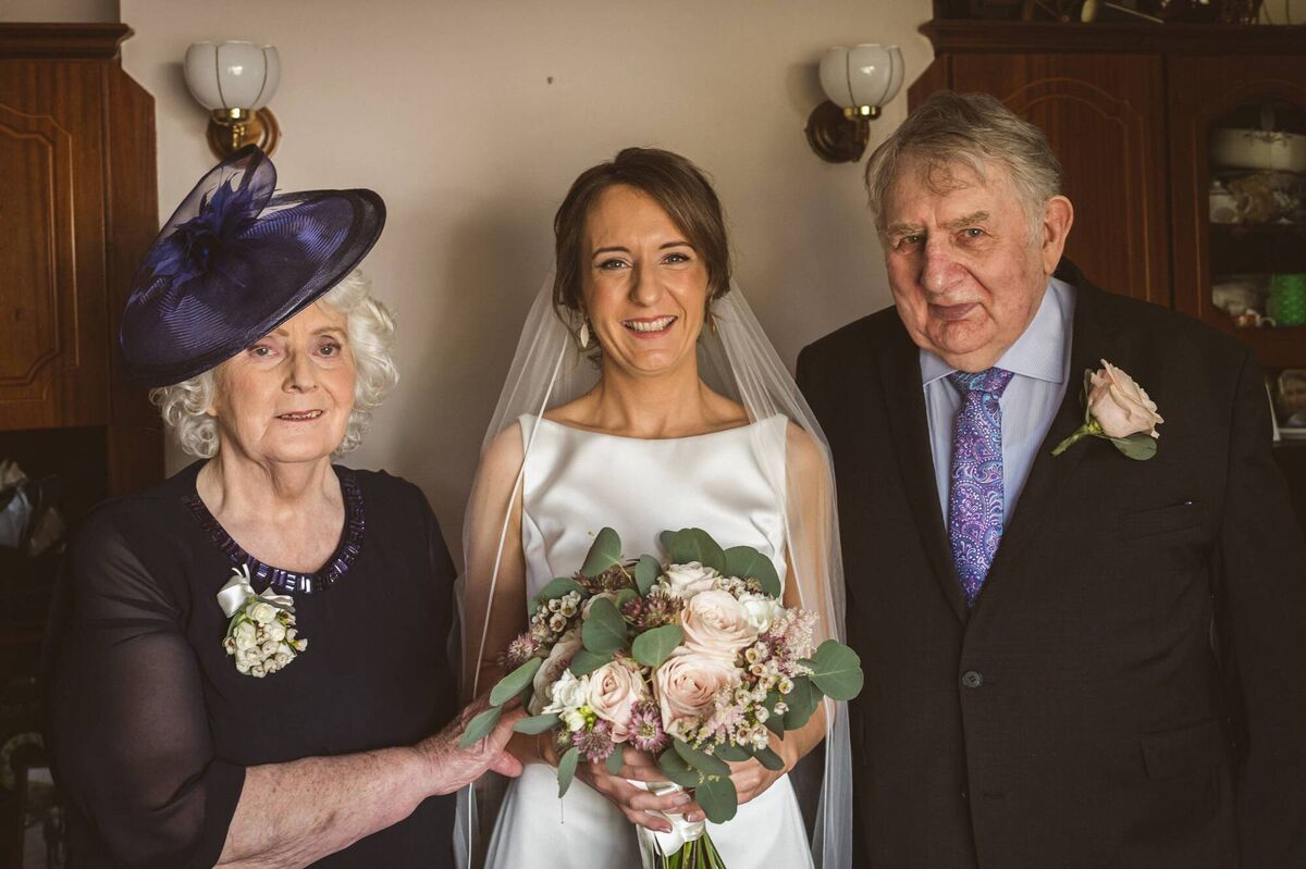 Grace O'Donoghue with her parents Maura and David O'Donoghue. Pictures: Dermot Sullivan Grace O'Donoghue with her parents Maura and David O'Donoghue. Pictures: Dermot Sullivan
