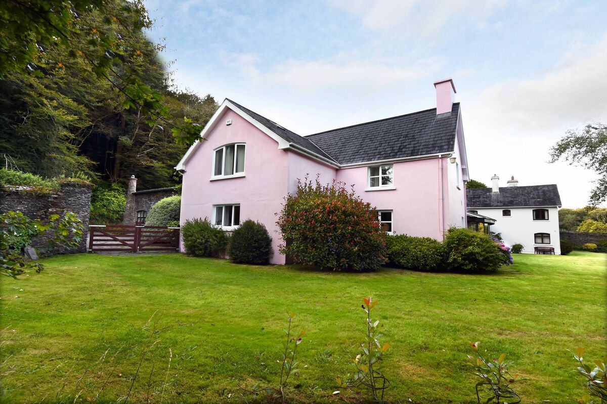 The Garden's two houses