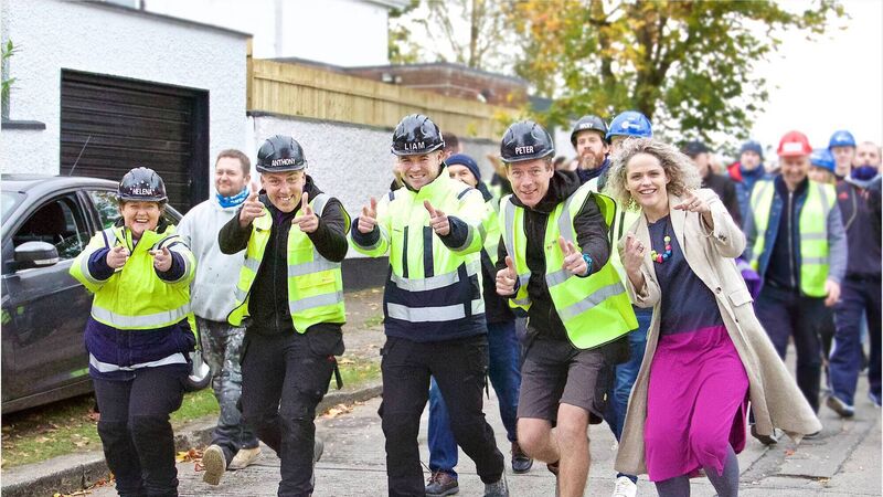 'Working on a show like DIY SOS is a good judge of who to do business with' 'Working on a show like DIY SOS is a good judge of who to do business with'
