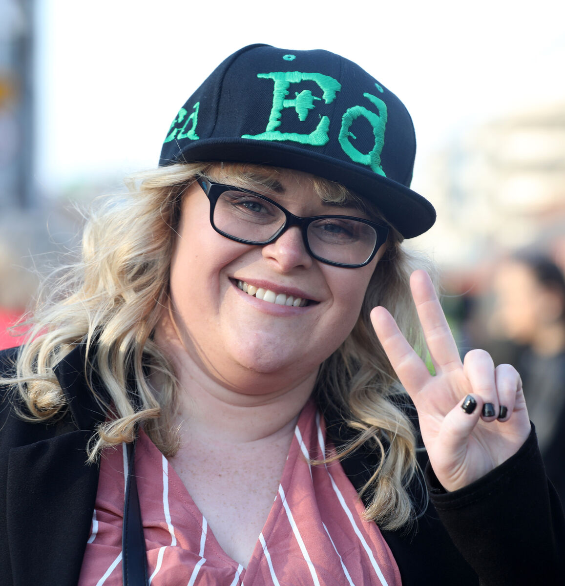 Fan Nikita Doyle from Ballivor Meath looking forward to the Ed Sheeran Concert in Croke. Picture: Leah Farrell/RollingNews.ie