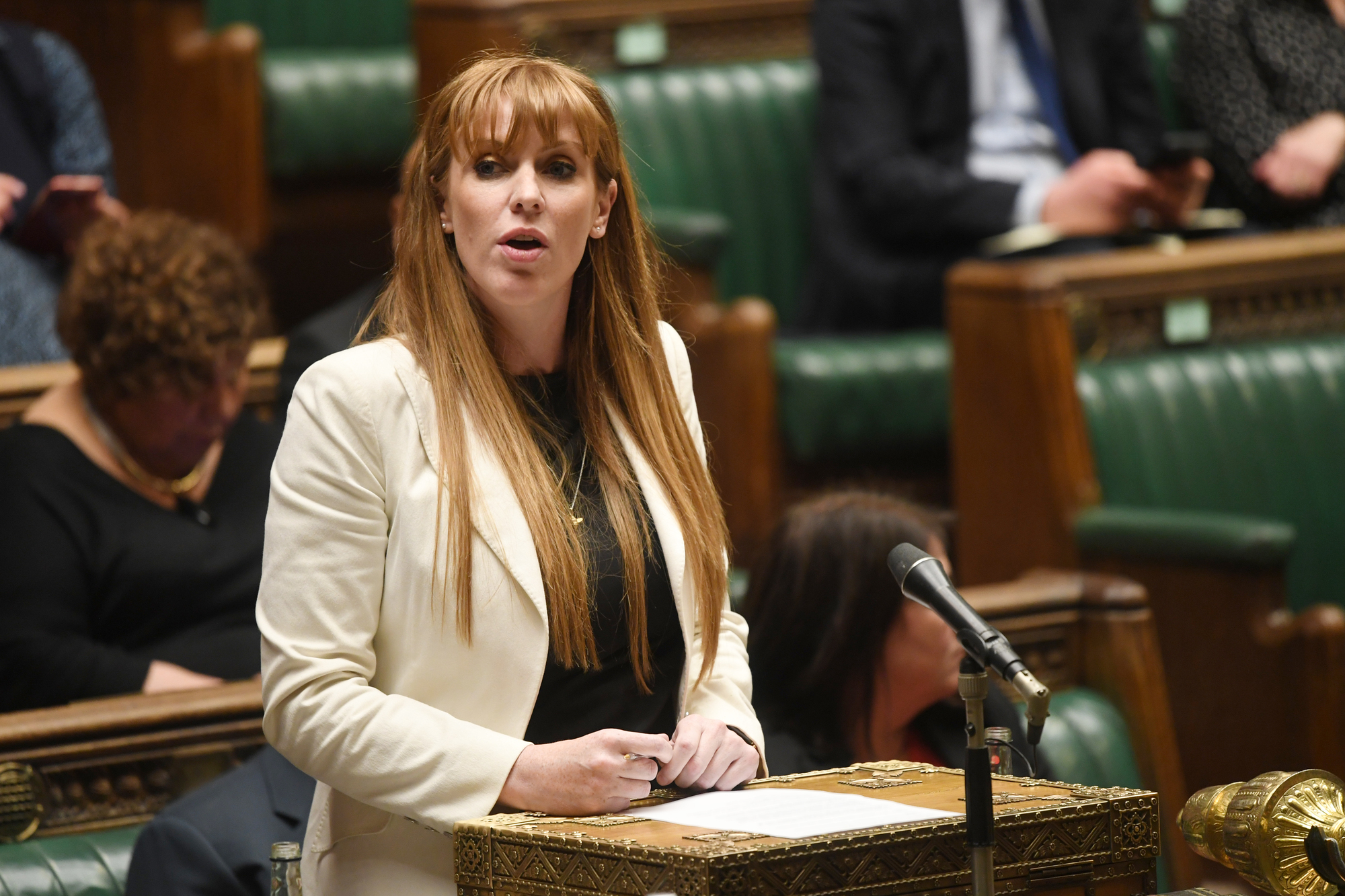 Angela Rayner denounces Tory ‘smears’ about claims she ‘distracts’ Boris Johnson provocatively