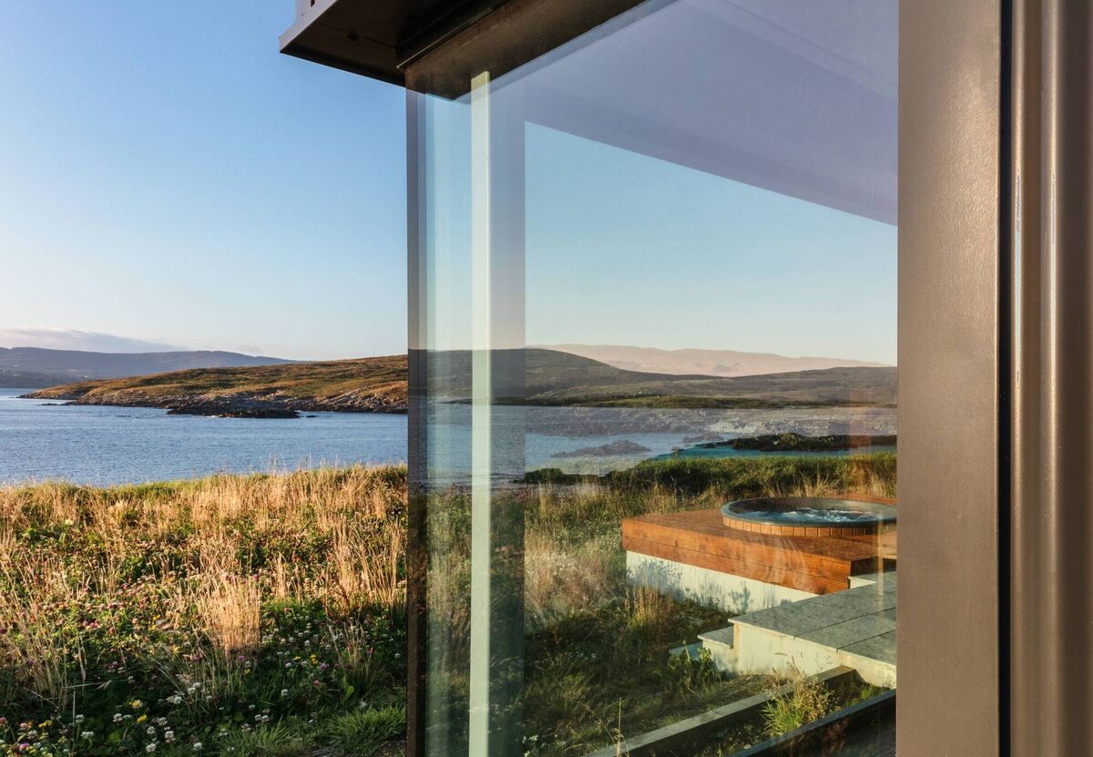 The residence overlooks Dunmanus Bay. 