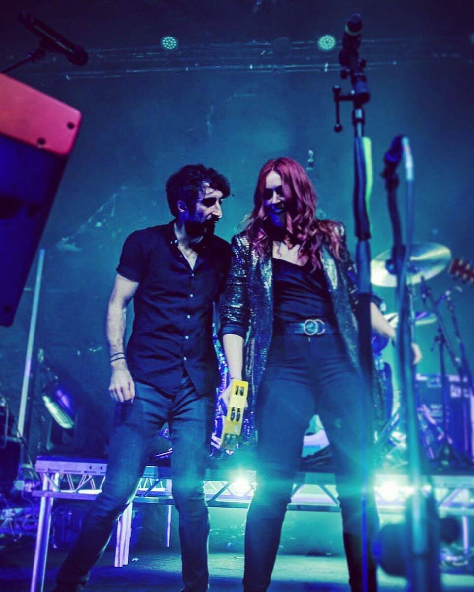Róisín O with brother Danny of The Coronas Picture: @roisinomusic / Instagram