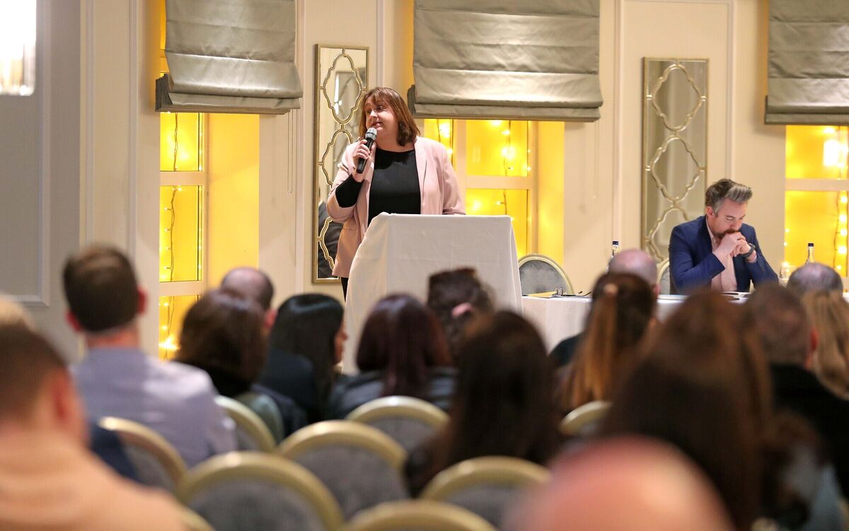 Anne Rabbitte speaking with parents at the Disability Services Forum in Cork North Central earlier this month. The minister’s effort to engage with staff on the ground has been hindered by senior HSE managers. Picture: Jim Coughlan Anne Rabbitte speaking with parents at the Disability Services Forum in Cork North Central earlier this month. The minister’s effort to engage with staff on the ground has been hindered by senior HSE managers. Picture: Jim Coughlan