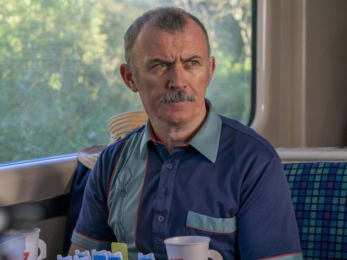 Tommy Tiernan in Derry Girls. Tommy Tiernan in Derry Girls.
