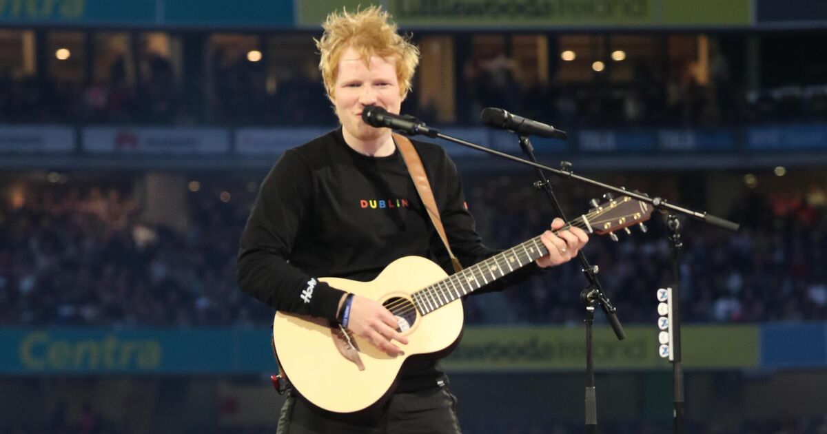 Ed Sheeran in Cork FAQs All you need to know on timings, ticket