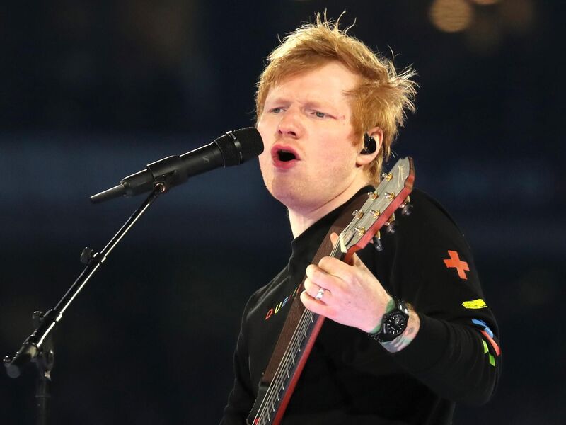 Ed Sheeran performing at Croke Park recently. Picture: Conor Ó Mearáin / Collins Photos