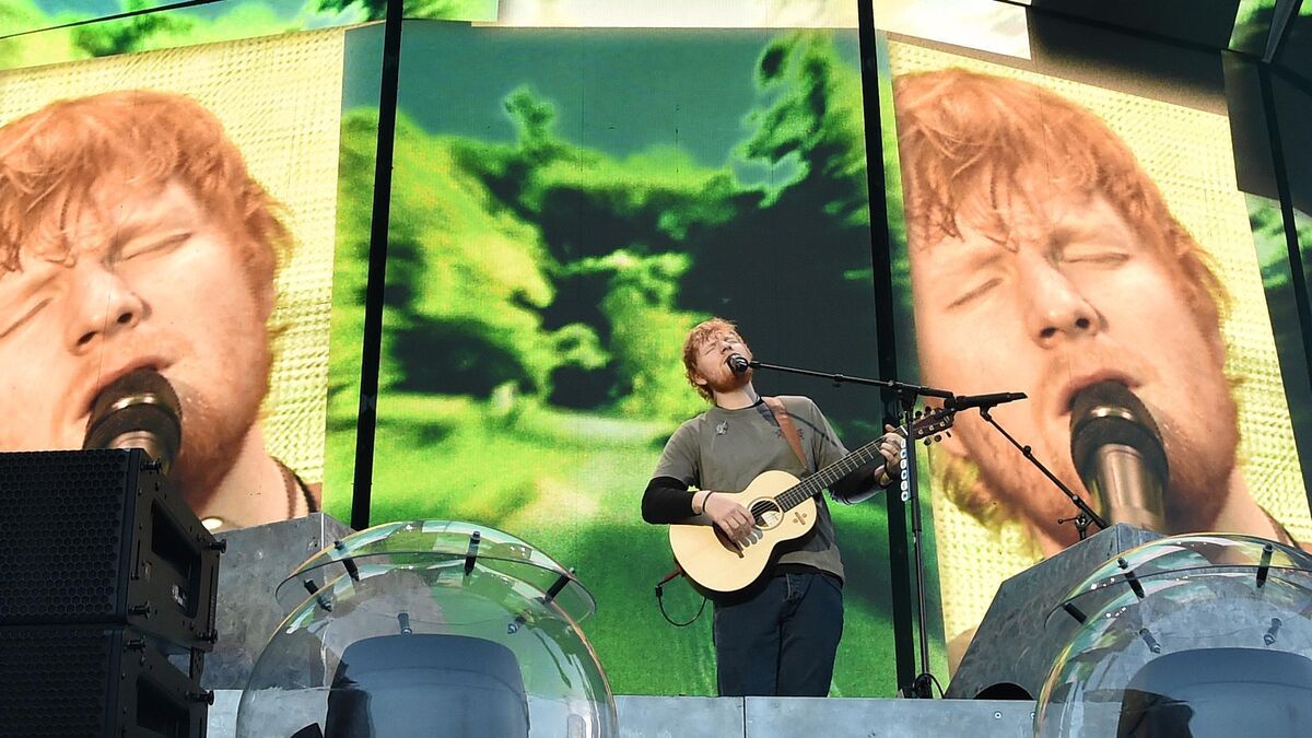 Ed Sheeran on stage during one of his three Cork concerts at Páirc Uà Chaoimh in 2018. Picture: Dan Linehan Ed Sheeran on stage during one of his three Cork concerts at Páirc Uà Chaoimh in 2018. Picture: Dan Linehan