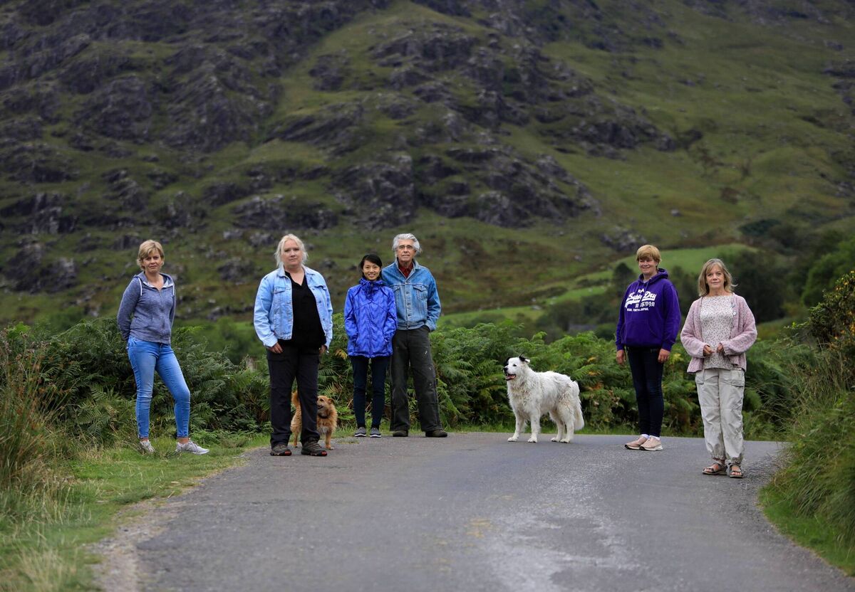 Residents of the Black Valley in Killarney, Co. Kerry, are calling on all agencies to come together to ensure a reliable phone and a fibre to the home broadband service in their area. As Ireland's most remote destination, it was the last corner of the country to get electricity in 1976. Photo: Valerie O'Sullivan