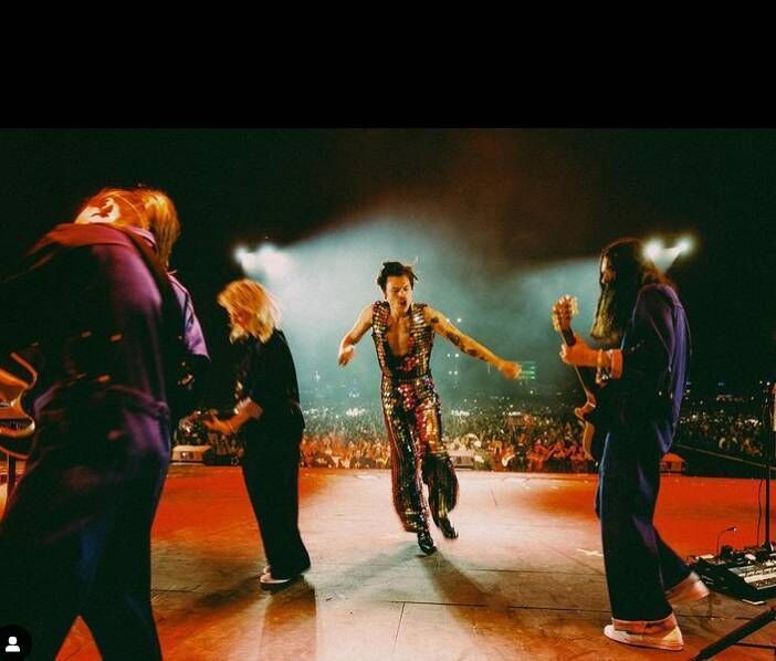 Harry Styles performs at Coachella April 2022. Picture: Instagram. Harry Styles performs at Coachella April 2022. Picture: Instagram.
