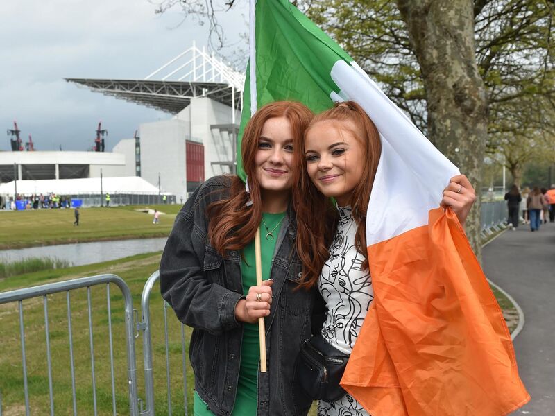 Eimear McSweeney and Trudi McCabe from Bandon. Picture: Eddie O'Hare Eimear McSweeney and Trudi McCabe from Bandon. Picture: Eddie O'Hare