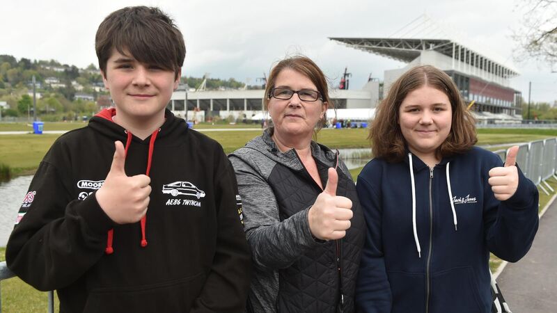 Imelda Murphy with her children Erin and Conor. from Kilmurray. Picture: Eddie O'Hare Imelda Murphy with her children Erin and Conor. from Kilmurray. Picture: Eddie O'Hare