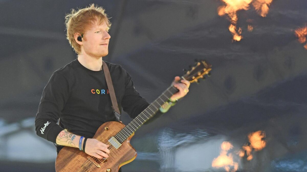 The flame-haired singer is set to take to the stage at around 8pm. Picture; Eddie O'Hare The flame-haired singer is set to take to the stage at around 8pm. Picture; Eddie O'Hare