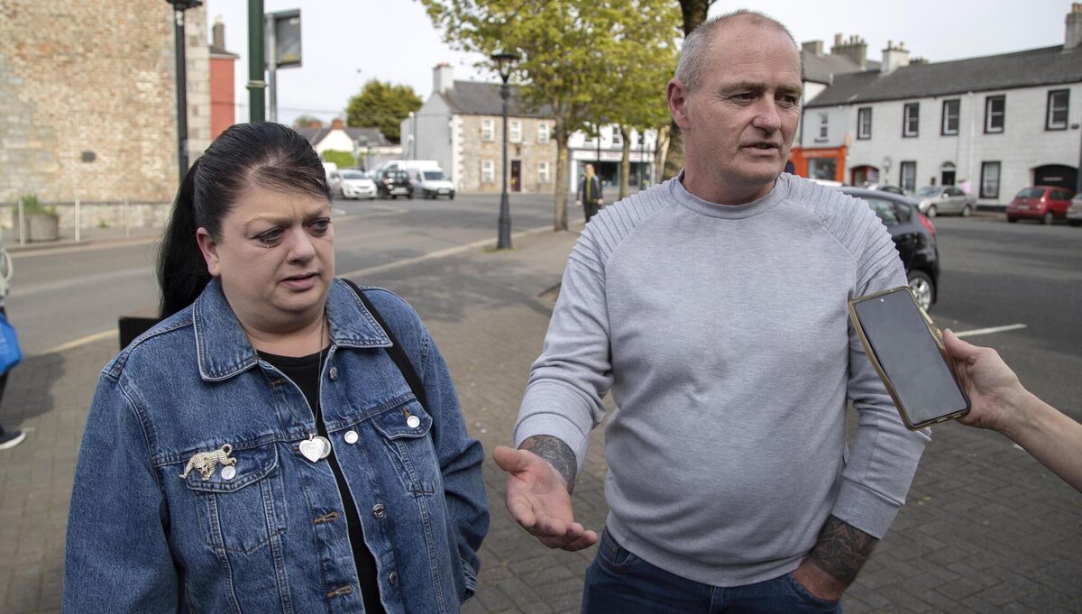 Karen McEvoy's parents, Margaret McEvoy and Alan Gilbey. Picture: Colin Keegan, Collins Dublin Karen McEvoy's parents, Margaret McEvoy and Alan Gilbey. Picture: Colin Keegan, Collins Dublin