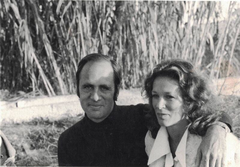 Clodagh with her second husband Daniel Aubry in the 1970s. Clodagh with her second husband Daniel Aubry in the 1970s.