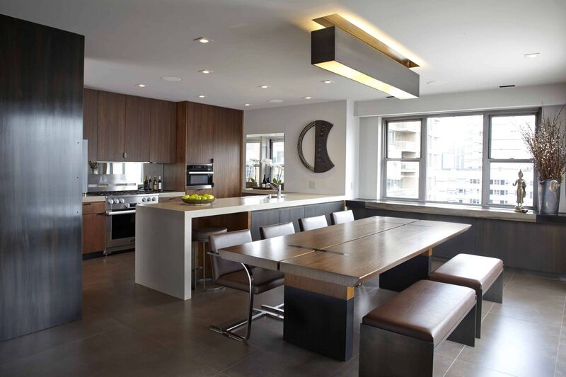 Kitchen/dining space designed by Clodagh. Picture: Keith Scott Morton Kitchen/dining space designed by Clodagh. Picture: Keith Scott Morton