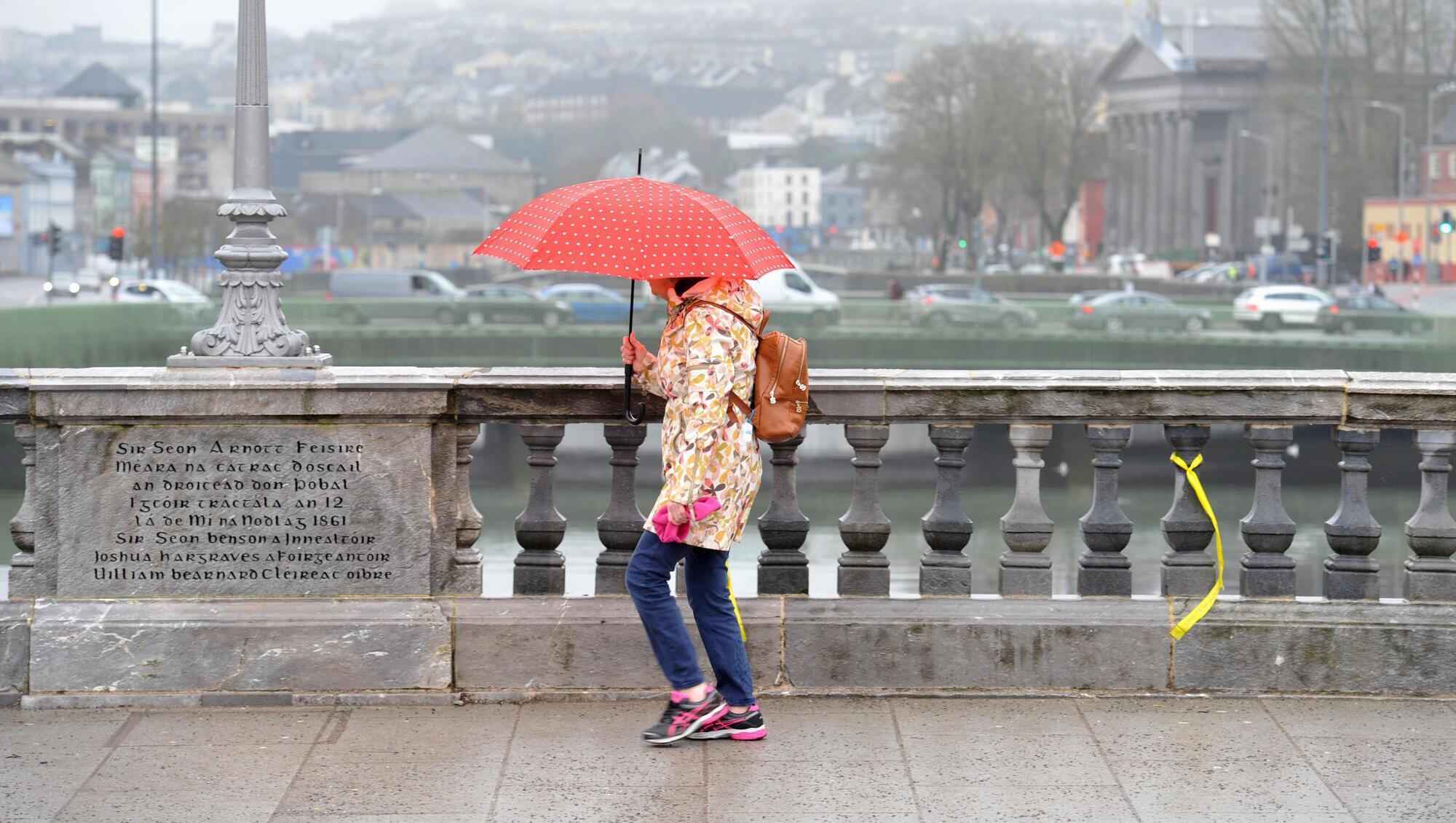 Met Éireann predicts wet and cloudy week, but temperatures to hit 19C