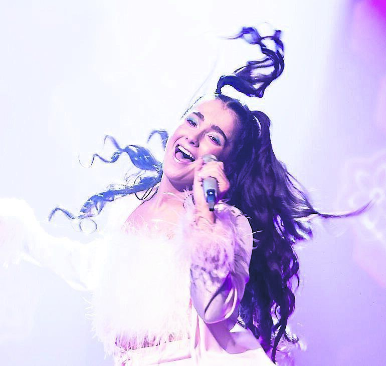 Brooke Scullion on The Late Late Show Eurosong Special, where she punched her ticket to Italy for Eurovision. Picture Andres Poveda Brooke Scullion on The Late Late Show Eurosong Special, where she punched her ticket to Italy for Eurovision. Picture Andres Poveda