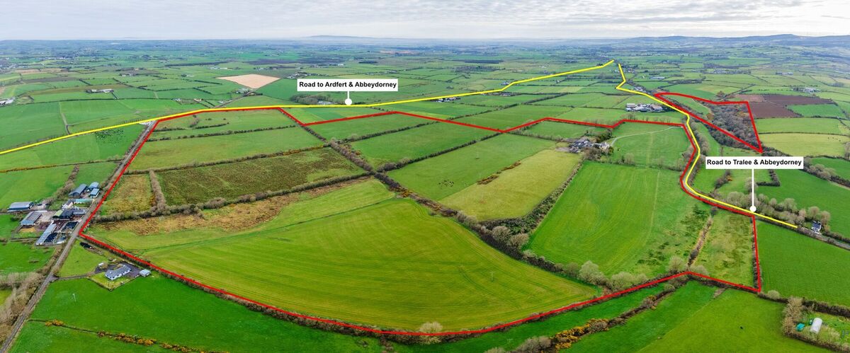 The 138-acre farm. The only conundrum will be whether to sell it in its entirety or consider breaking it into separate lots. The 138-acre farm. The only conundrum will be whether to sell it in its entirety or consider breaking it into separate lots.