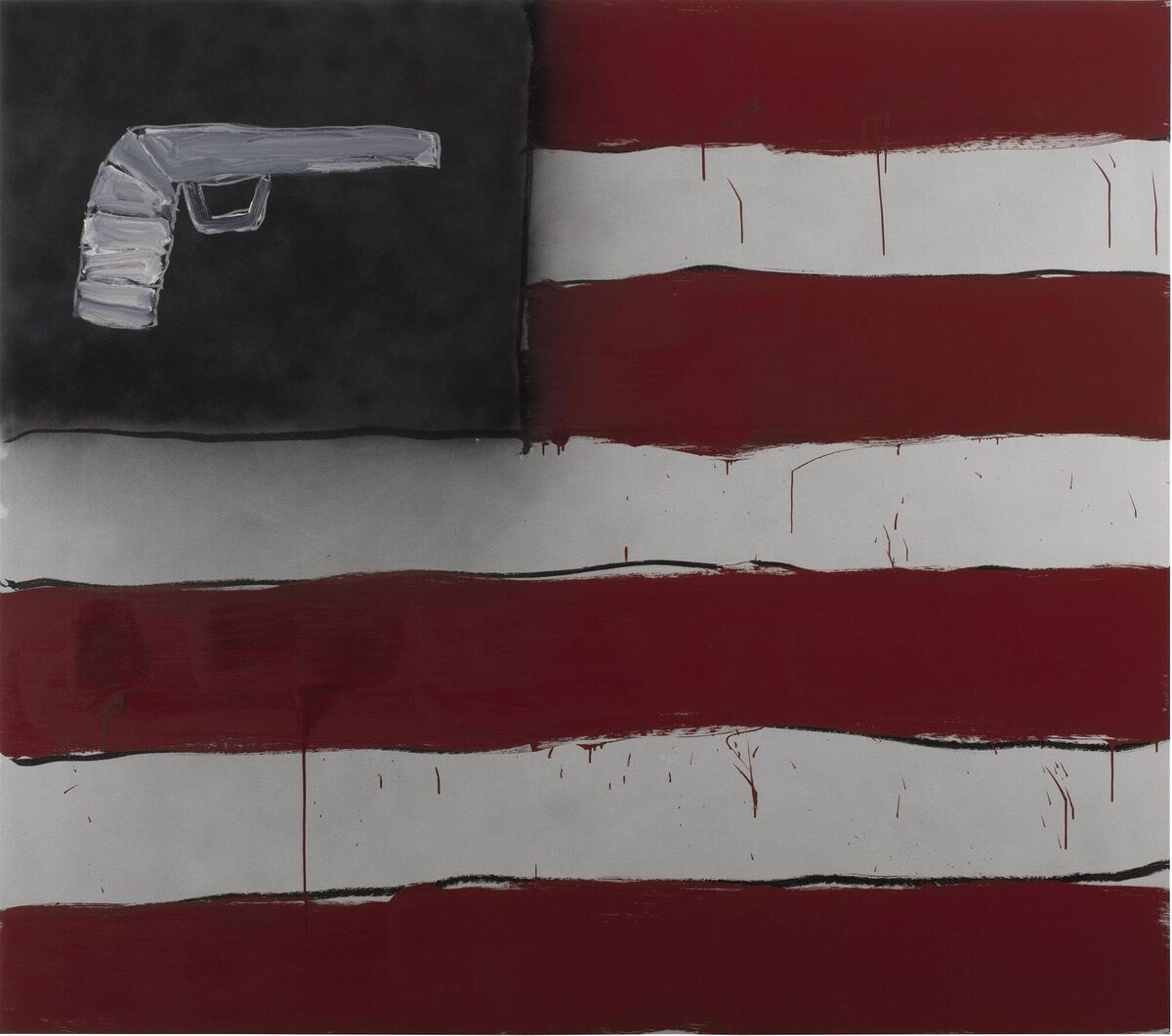 Ghost Maker by Seán Scully.  Ghost Maker by Seán Scully.