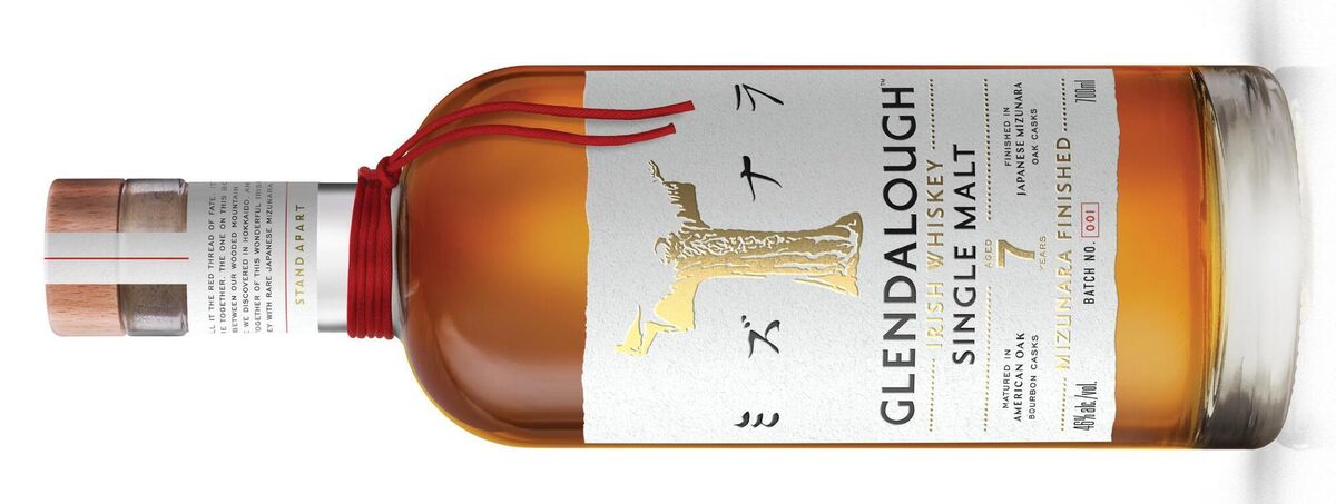 Glendalough 7 Year Old Mizunara Cask Single Malt, — €85 Glendalough 7 Year Old Mizunara Cask Single Malt, — €85