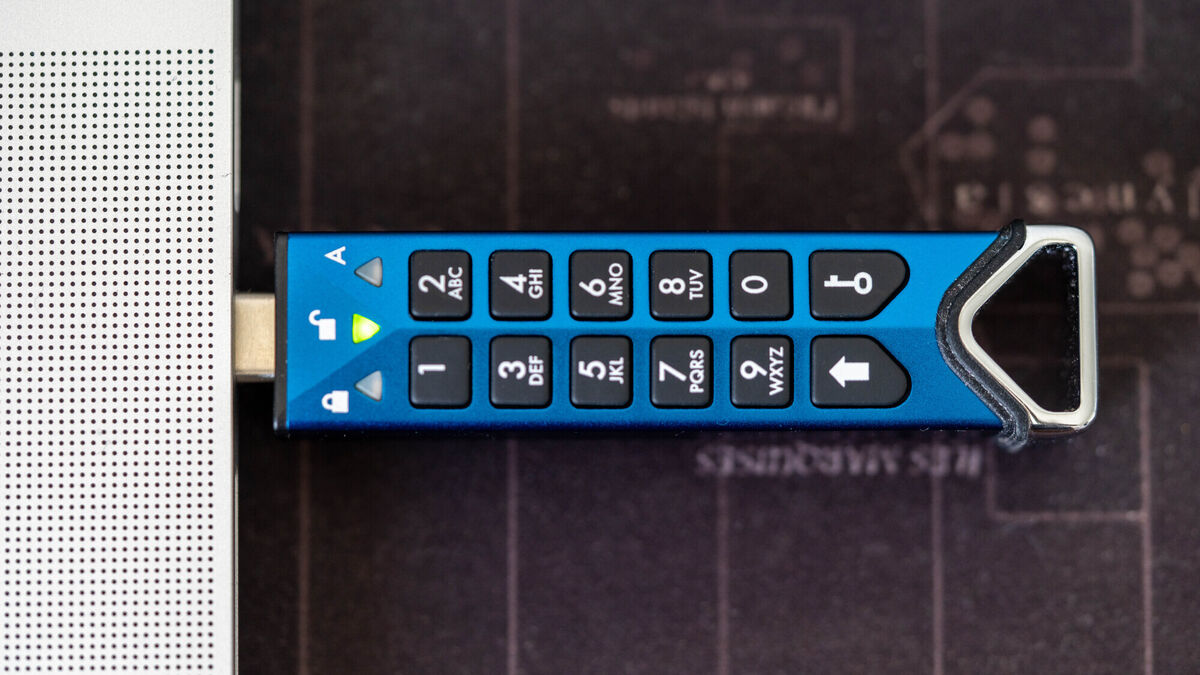 DatAshur SD. Pic: Noel Campion