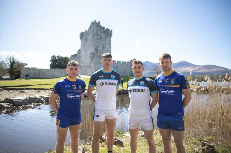 From left Dara Moynihan, David Clifford, Paudie Clifford and Dan O'Donoghue at the launch of the Spa GAA Sevens 