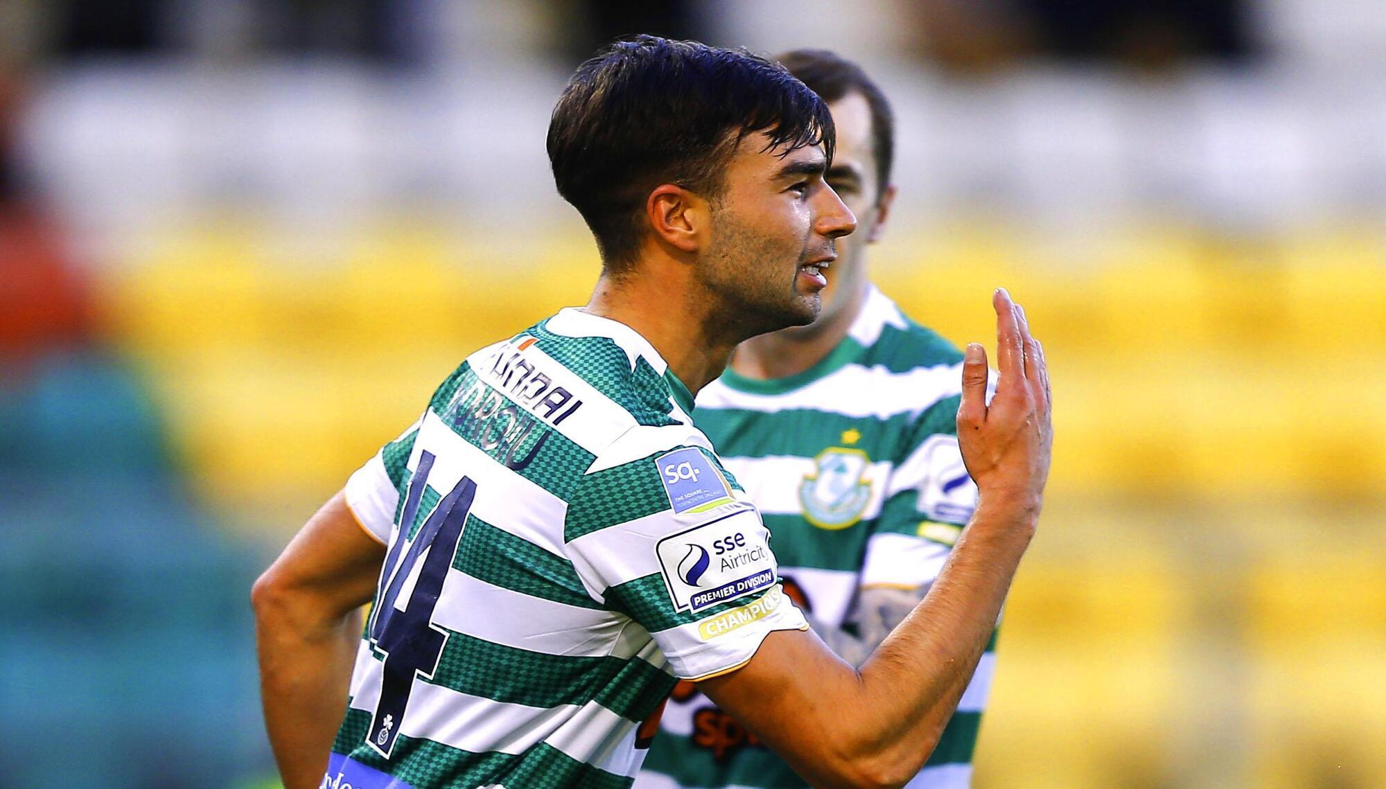 Mandroiu at the double as Shamrock Rovers close on Derry