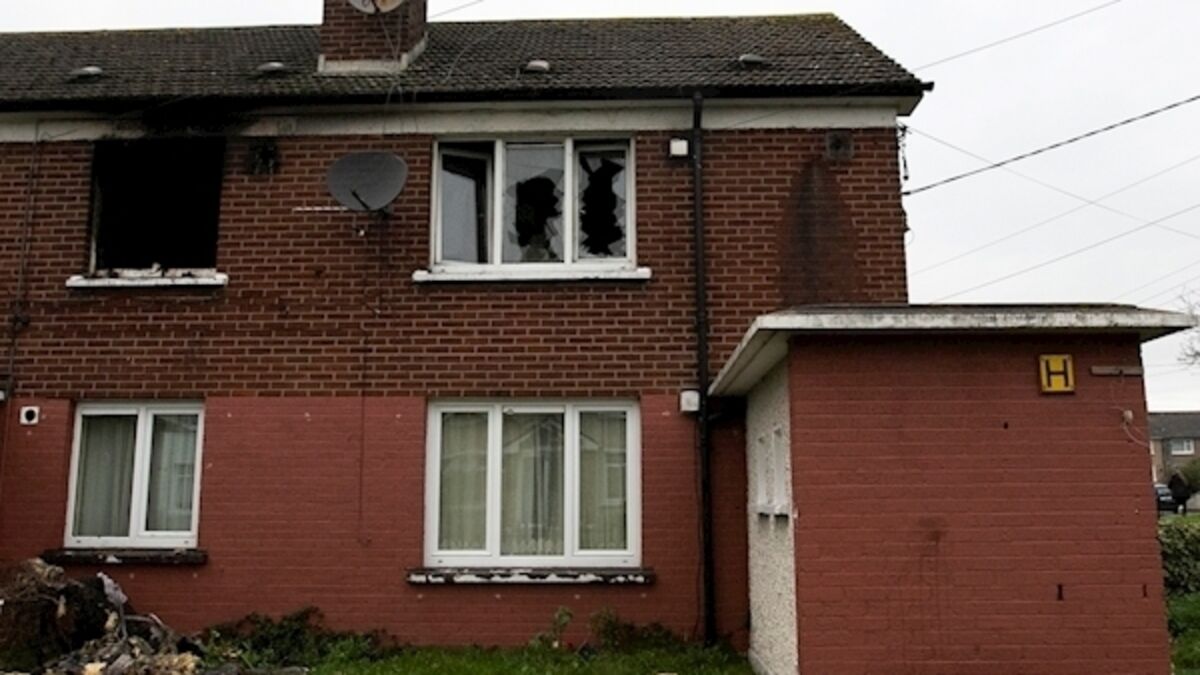 House extensively damaged after huge fire in Dublin