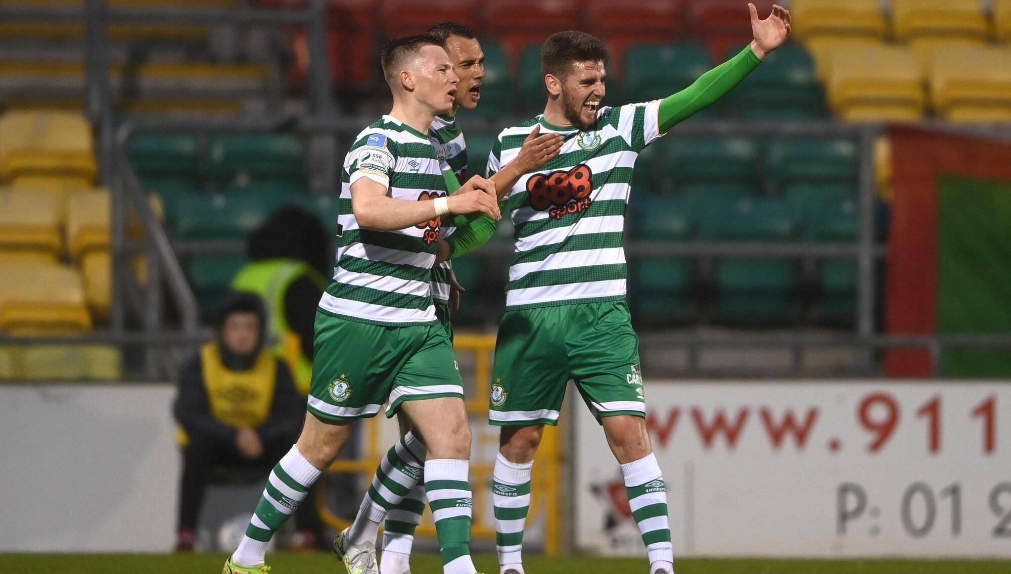 Graham Burke hat-trick sees Shamrock Rovers go top