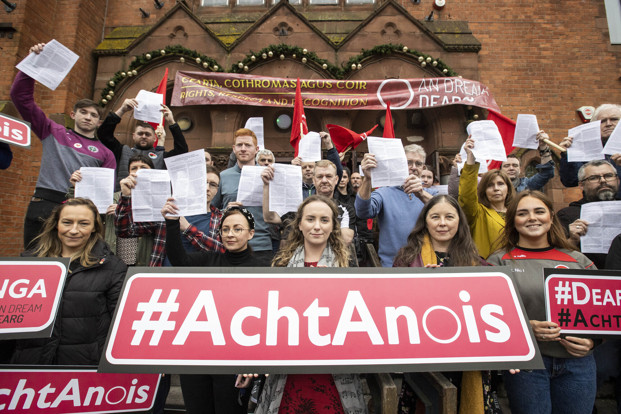 Plans to legislate on Irish language set out in British Queen Elizabeth's Speech