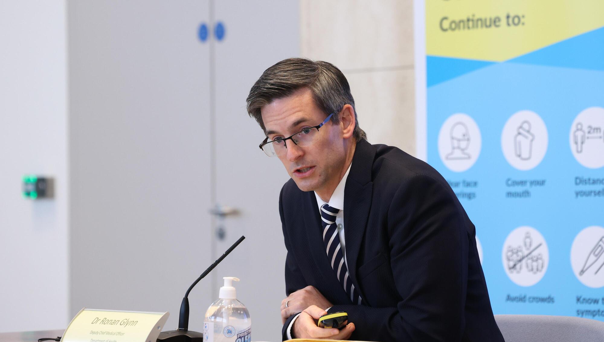 Dr Ronan Glynn resigns as Deputy Chief Medical Officer