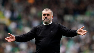 Celtic manager Ange Postecoglou (Andrew Milligan/PA)