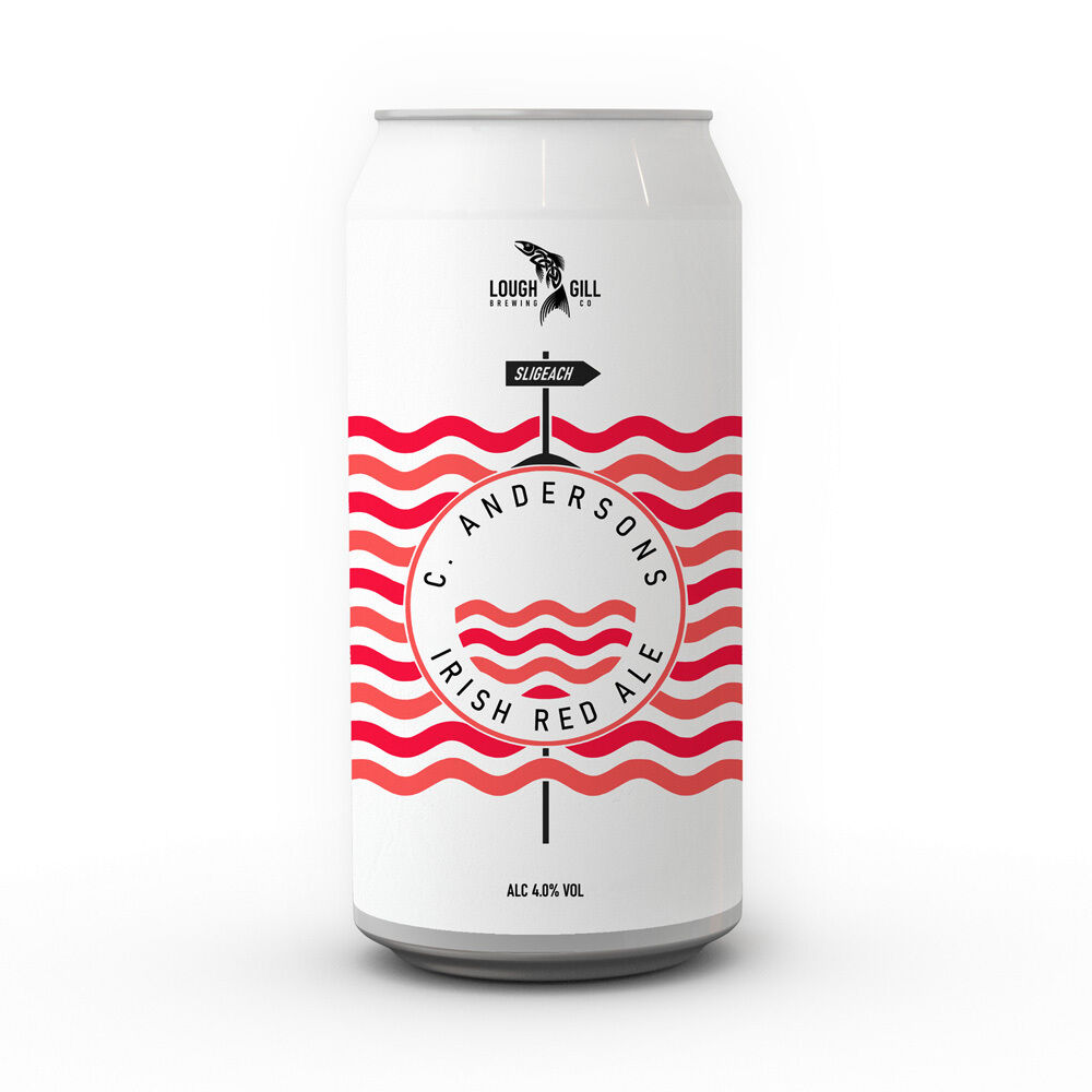 Lough Gill Andersons Irish Red Ale, 4% ABV, 440ml — €3