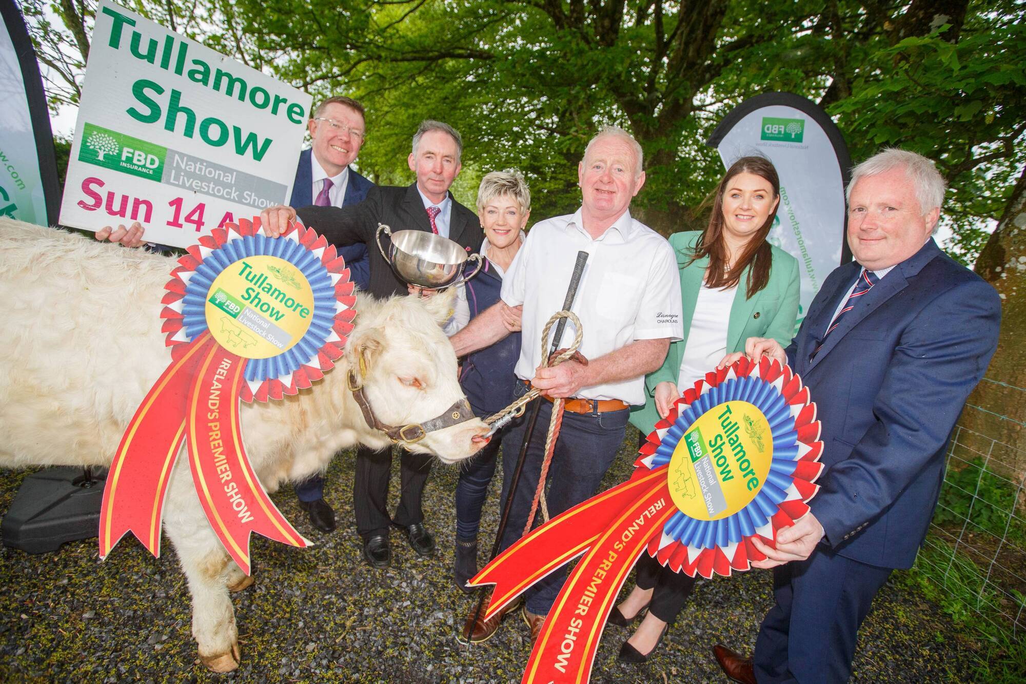 Tullamore Show & FBD National Livestock Show announced its post-lockdown return this week at Lisnagree Farm owned by Jim and Catherine Geoghegan, in Streamstown, Co Westmeath. Picture: Jeff Harvey.