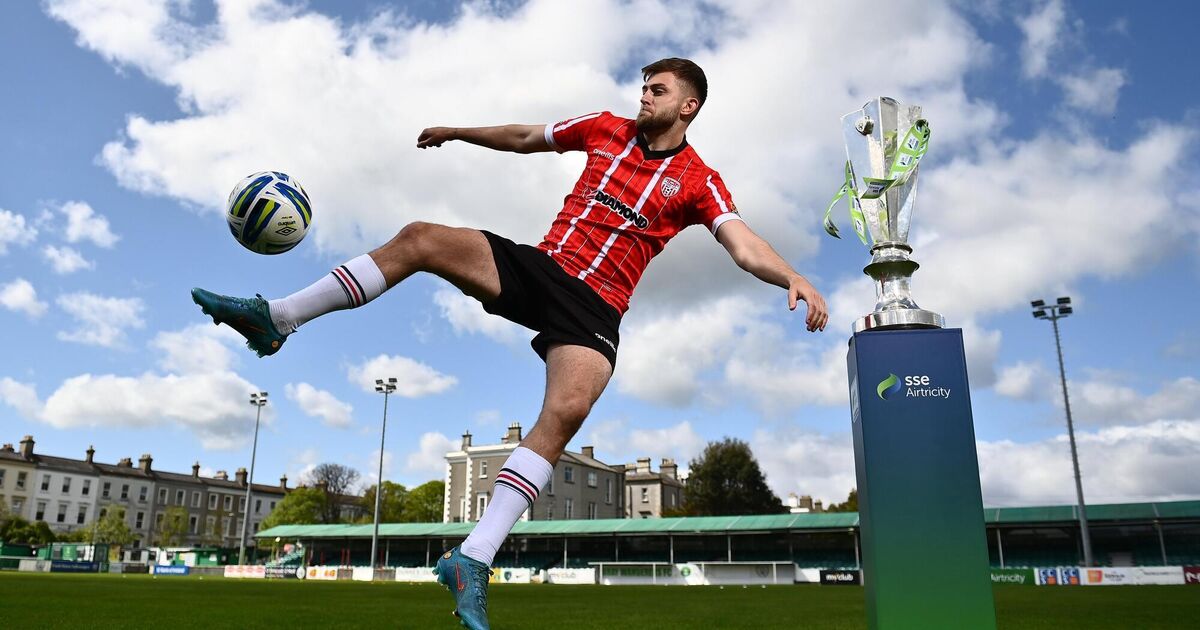 Will Patching enjoying the time of his life at Derry City