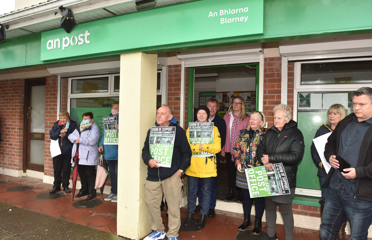 A similar campaign to the one in Goleen is being mounted to save Blarney post office. Picture: Eddie O'Hare A similar campaign to the one in Goleen is being mounted to save Blarney post office. Picture: Eddie O'Hare