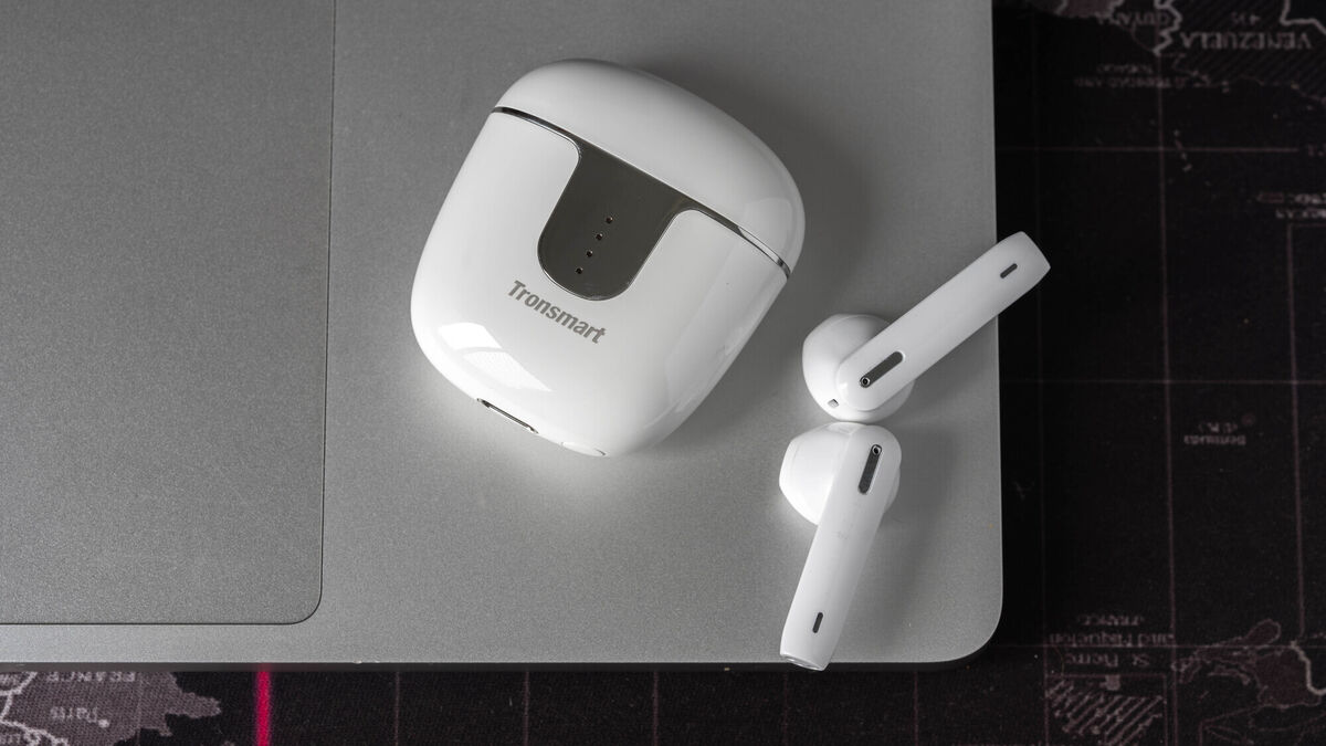 Tronsmart Only Ace Pro True Wireless Earphones. Pic: Noel Campion