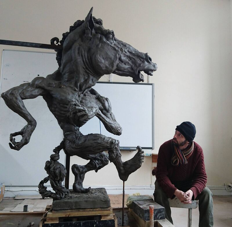 Aidan Harte: 'For the locals who kindly gave my lovely horse a home, they'll have good luck on tap.' Aidan Harte: 'For the locals who kindly gave my lovely horse a home, they'll have good luck on tap.'