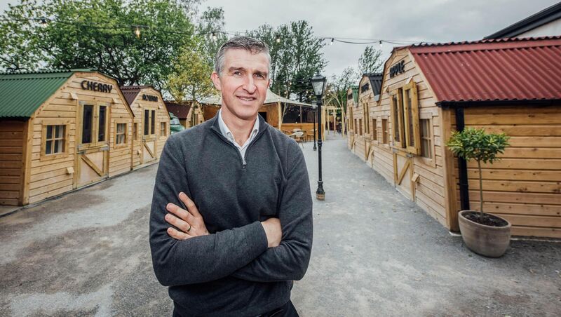 Pandemic pivot: Conor Fitzgerald pictured at his hotel, The Woodlands in Adare, Limerick.