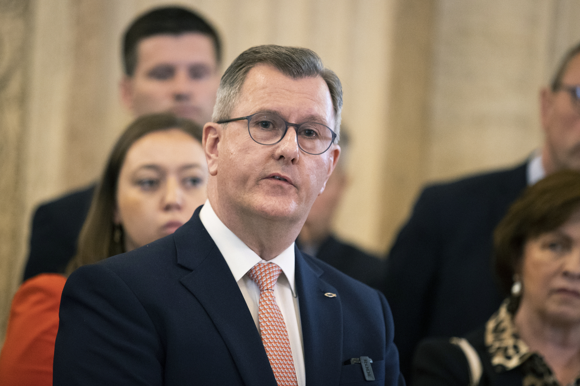 Action not words needed from UK government amid NI Protocol stand-off, DUP warns