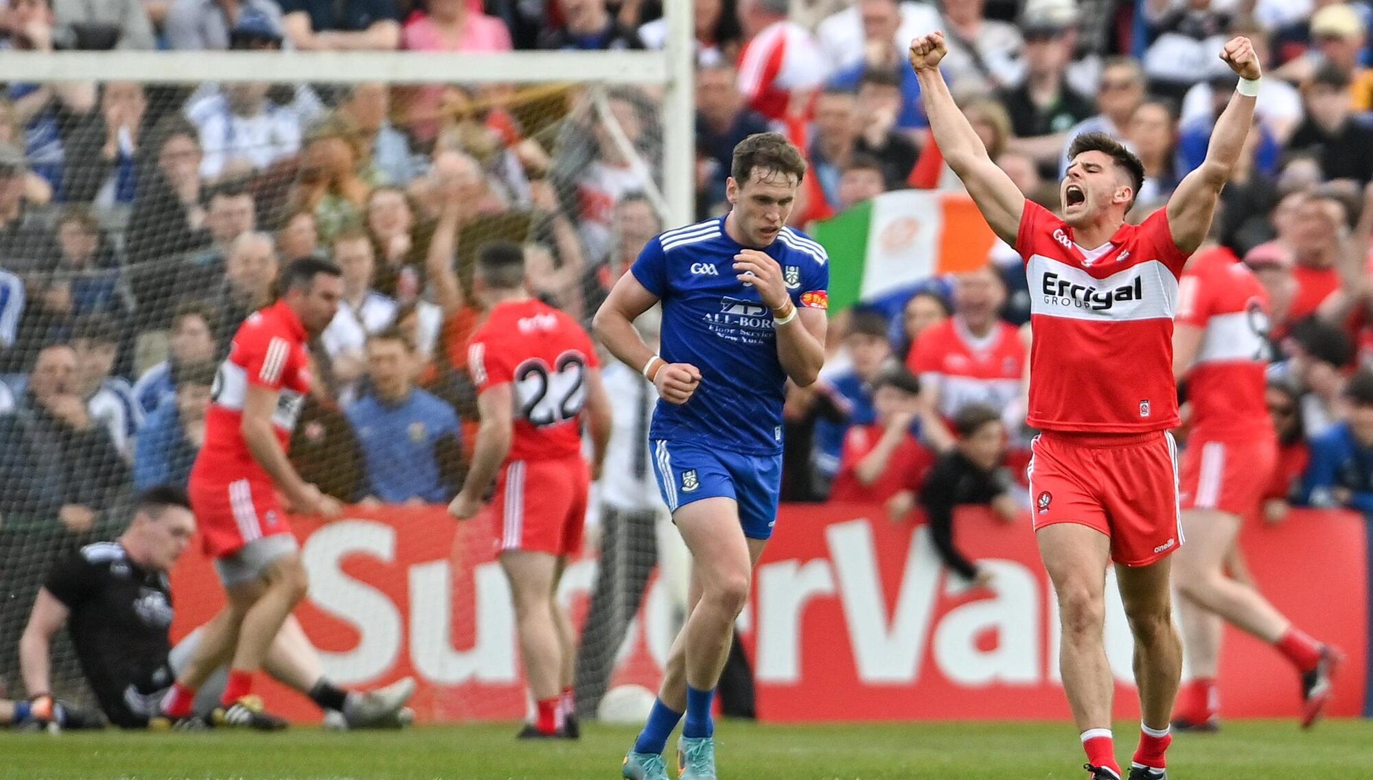 Derry beat Monaghan to reach first Ulster final since 2011