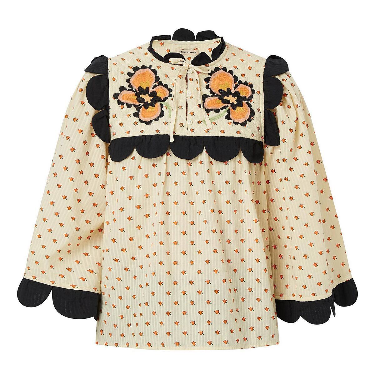 Stella Nova ‘Nura Lee’ floral blouse, €23. Stella Nova ‘Nura Lee’ floral blouse, €23.