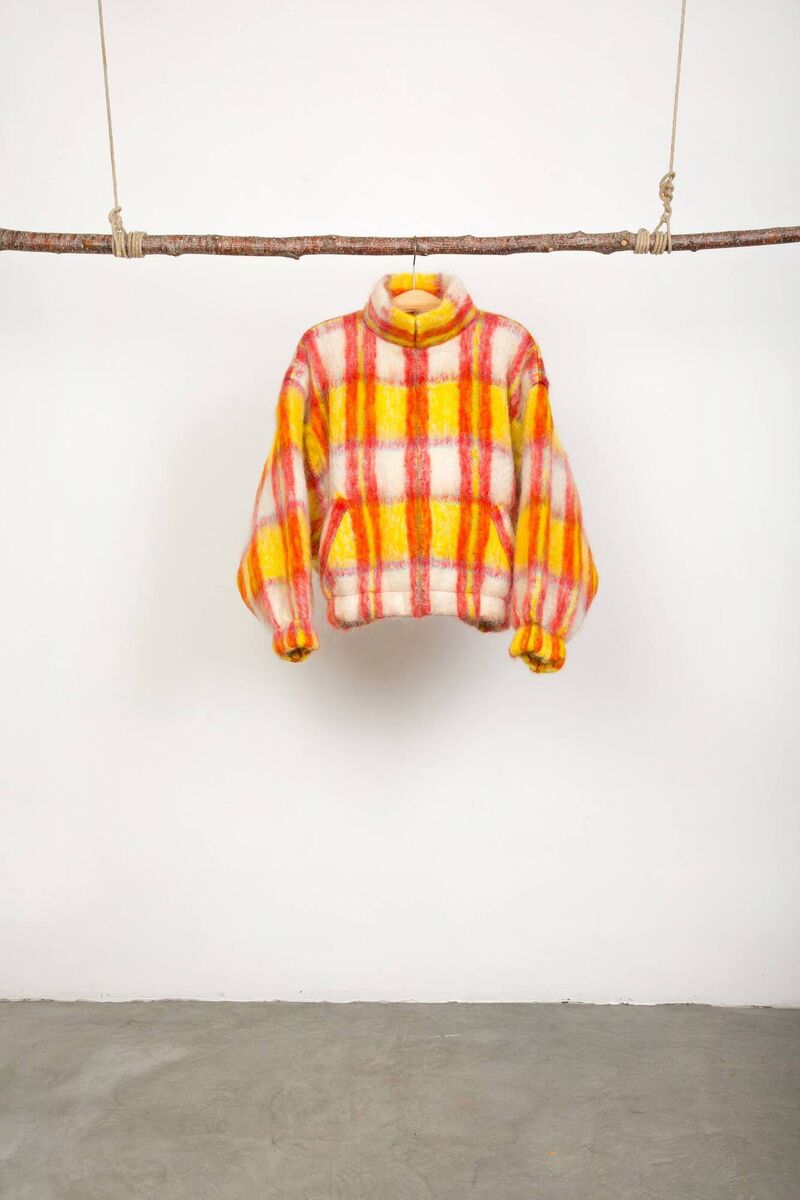 Bomber jacket, €950, The Tweed Project.