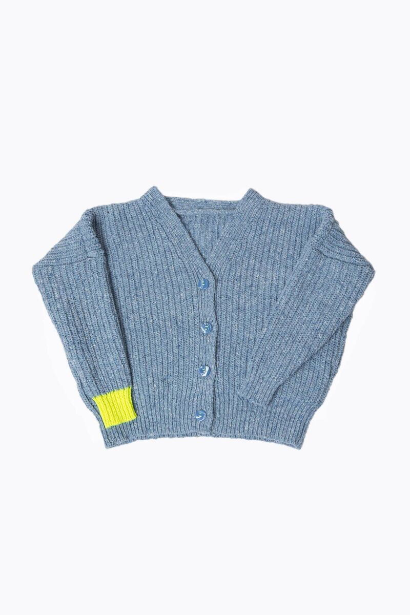 Handmade knit, €250, Pearl Reddington.