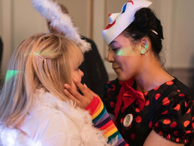 Nicola Coughlan and Diana Cheung.