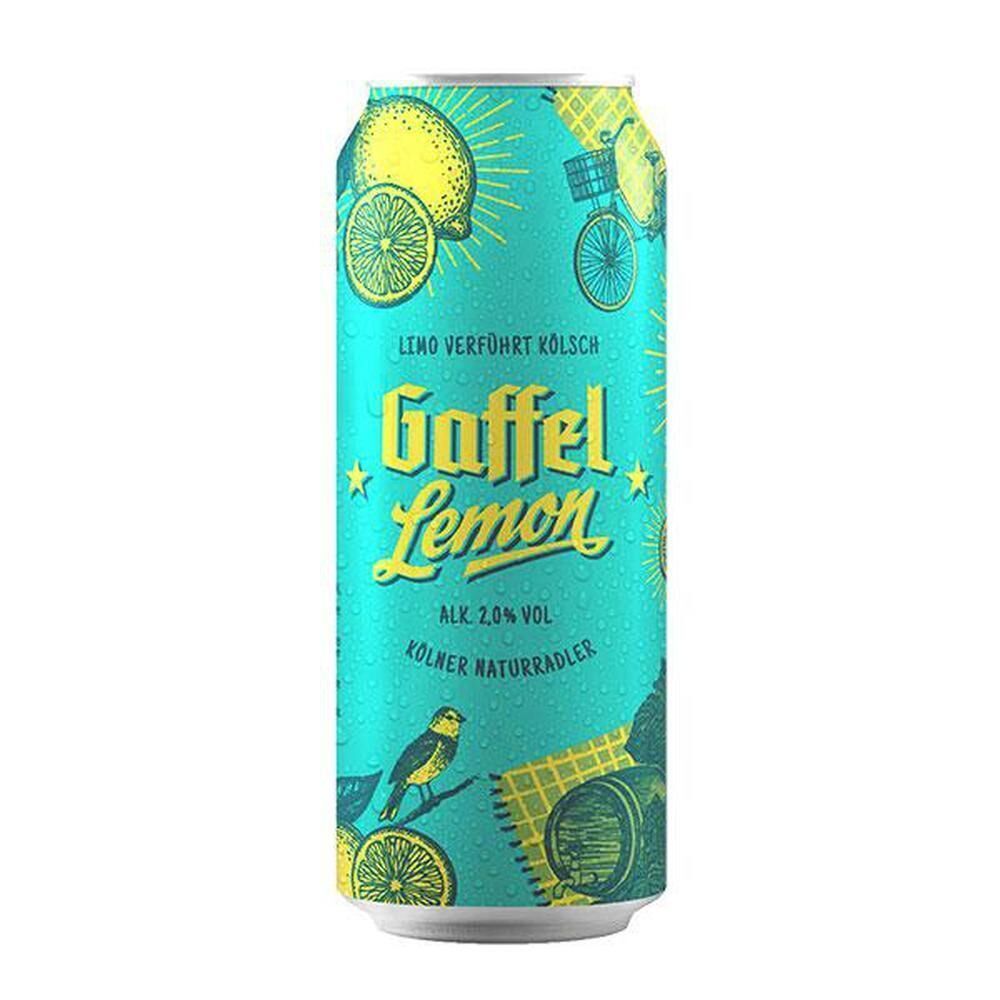 Gaffel Lemon Kölner Radler, 2% ABV - €2.49
Gaffel Lemon Kölner Radler, 2% ABV - €2.49