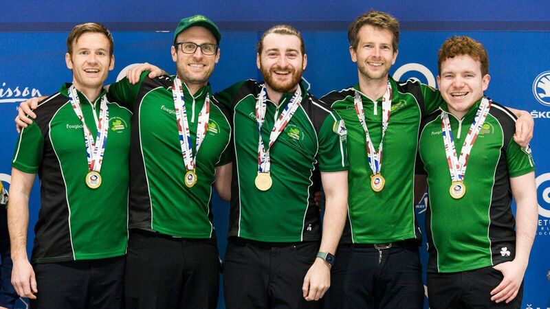 Irish Curling on the up as men win gold to set up clash with world's best 