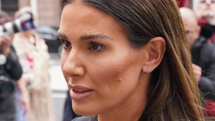 <p>Rebekah Vardy arrives at the Royal Courts Of Justice, London (Jonathan Brady/PA)</p>
