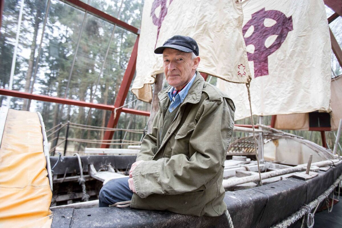 Author and seafarer Tim Severin. Picture: Eamon Ward